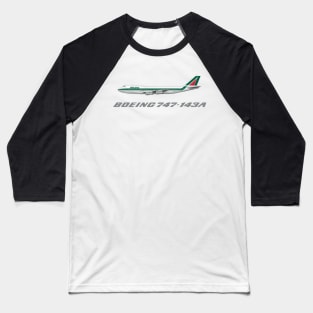 Alitalia 747-143A Tee Shirt Version Baseball T-Shirt